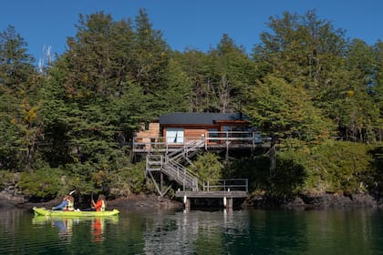 Salida por el lago en kayak