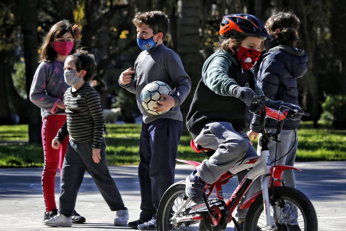 Salidas con chicos en los parques de la ciudad