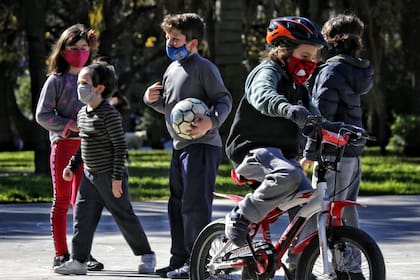 Salidas con chicos en los parques de la ciudad