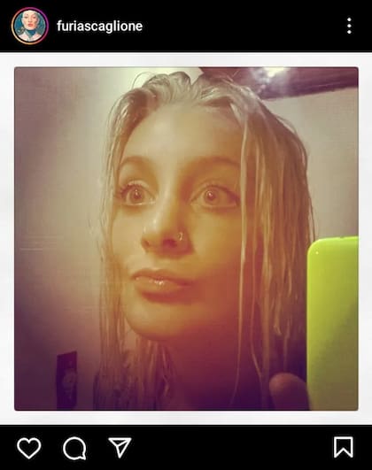 Salieron a la luz fotos inéditas de Juliana antes de entrar a Gran Hermano: con pelo largo y rubio