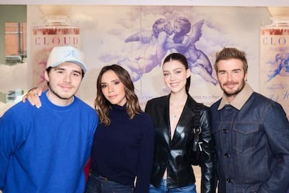 Salió a la luz la interna familia de los Beckham