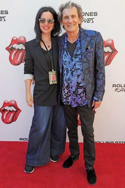Sally y Ronnie Wood en Nueva York, el pasado 5 de mayo