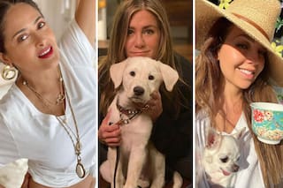 De Salma Hayek a Jennifer Aniston y Thalia, los rituales de los famosos para arrancar el nuevo año