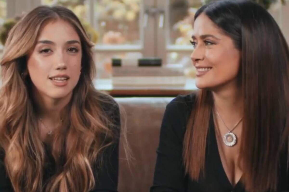 Salma Hayek no está entusiasmada con el camino profesional que su hija Valentina planea