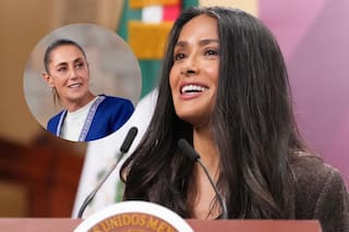 Salma Hayek elogia a Sheinbaum tras un esperado anuncio sobre incentivos al cine mexicano