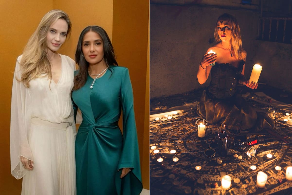 Salma Hayek y Angelina Jolie fueron a Catemaco, lugar enigmático al sur de Veracruz en el que habitan brujos (Instagram/@salmahayek-Unsplash/Erik Mclean)