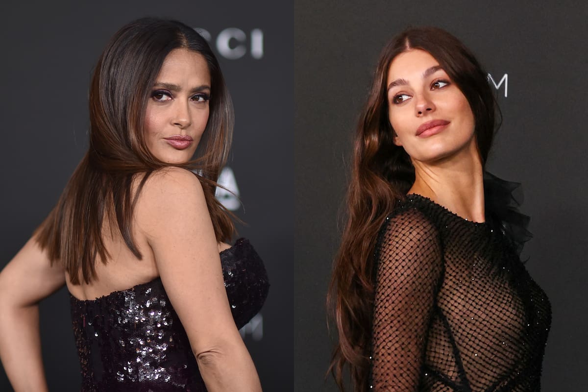 Salma Hayek y Camila Morrone en la gala del LACMA