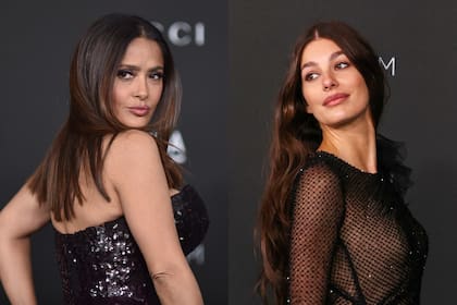 Salma Hayek y Camila Morrone en la gala del LACMA