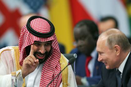 Salman y Putin (archivo)