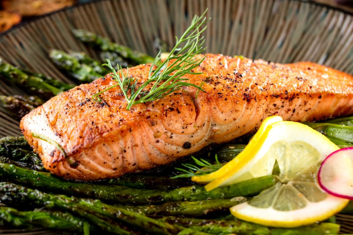 Salmón a la parrilla