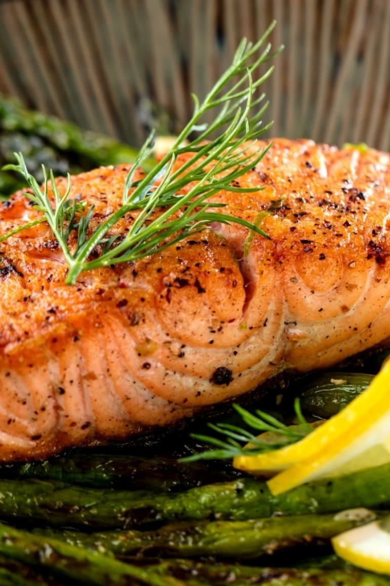 Salmón a la parrilla