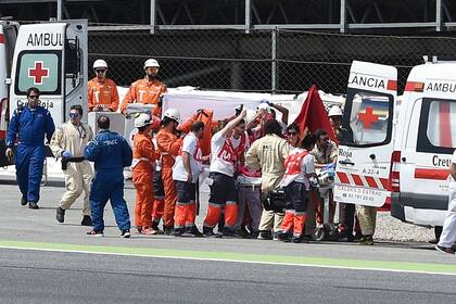 Salom murió en un hospital cercano al circuito de Montmeló