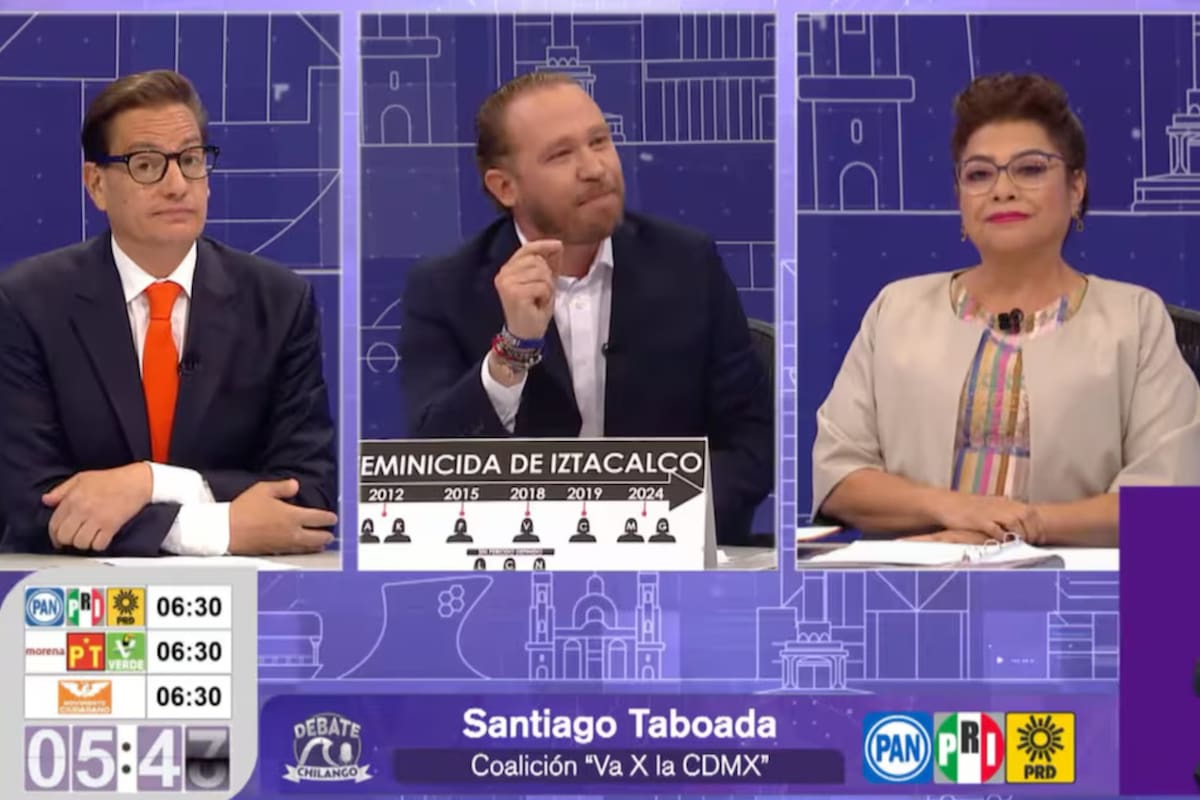 Salomón Chertorivski, Santiago Taboada y Clara Brugada, candidatos al gobierno de Ciudad de México