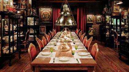 Salón de El Mercado, en el Faena Hotel