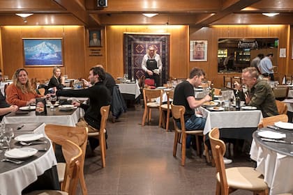 Salón del restaurante Armenia