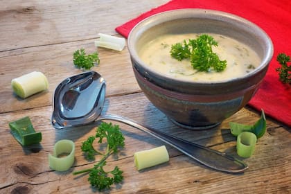Salsa de crema de puerros de Francisco Pidal