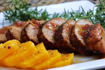 Salsa de naranja para las carnes