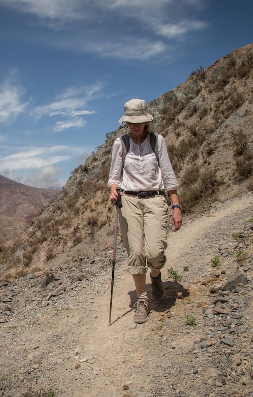 Salta tiene senderos que se adentran en paisajes descomunales