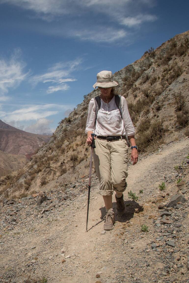 Salta tiene senderos que se adentran en paisajes descomunales
