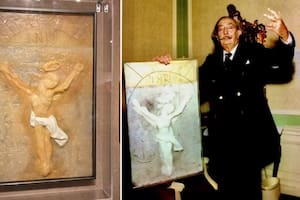 Salvador Dalí moldeó con sus manos esta escultura que se creía perdida o destruida