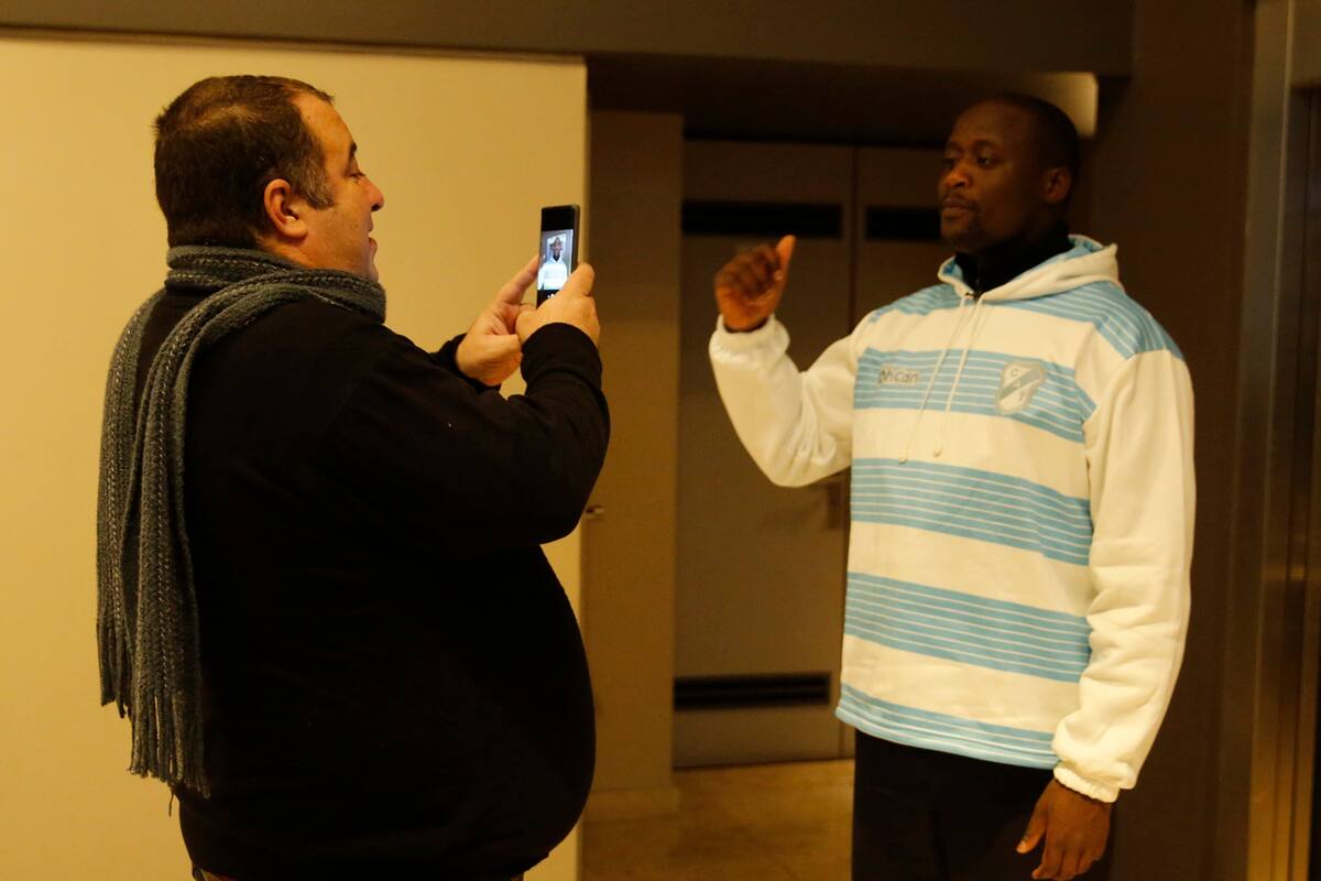 Salvetti y Tabichi, encuentro en Recoleta