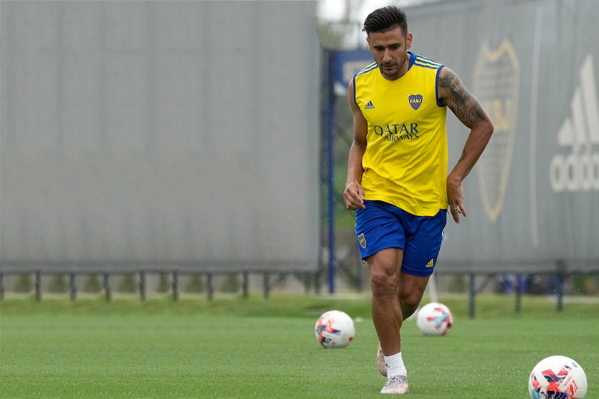 Salvio jugó 54 partidos oficiales y marcó 15 goles en Boca