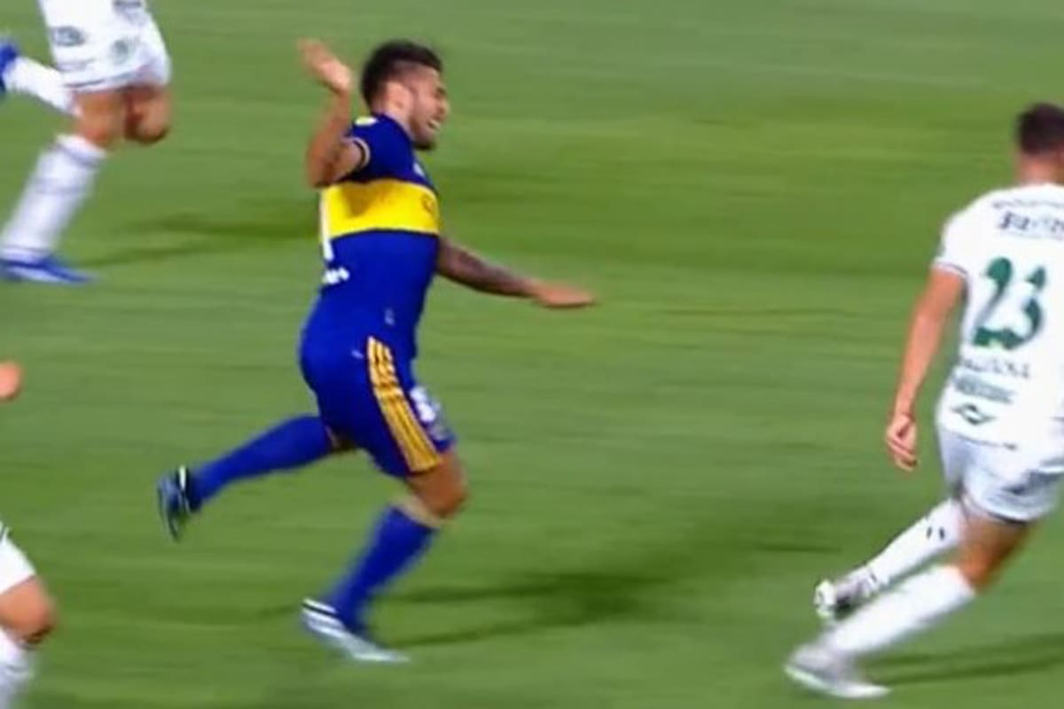 Salvio se lesiona solo ante Sarmiento