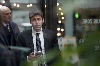 Sam Altman, director general de OpenAI, en la Estación F, durante un evento
en el marco de la Cumbre de Acción sobre Inteligencia Artificial en París, el martes 11 de febrero de 2025. (Foto AP/Aurelien Morissard, Pool)