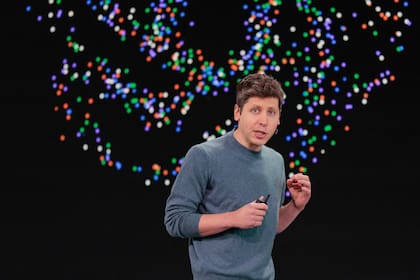Sam Altman durante una presentación en San Francisco
