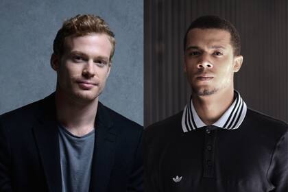 Sam Reid y Jacob Anderson, los protagonistas de la adaptación televisiva de Entrevista con el vampiro