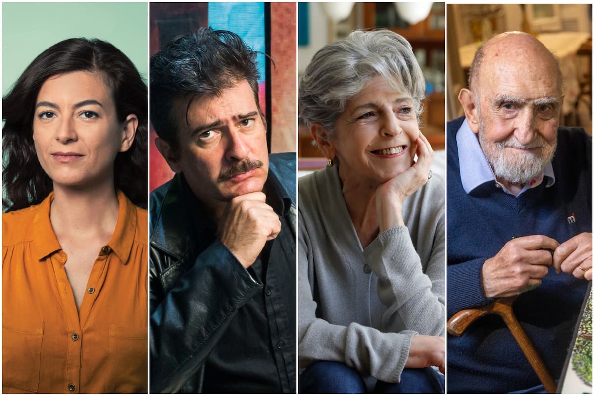 Samanta Schweblin, Rafael Spregelburd, Cristina Banegas y Luis Felipe Noé "en defensa de la democracia" y en contra de las propuestas de La Libertad Avanza