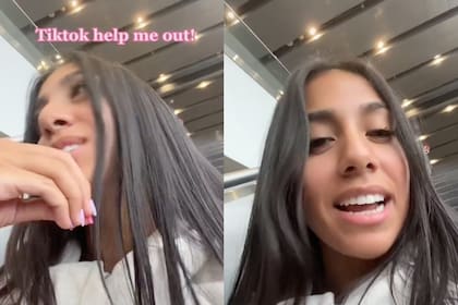 Samantha Gamez vivió un fechazo en el Aeropuerto Internacional de Miami