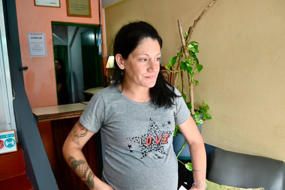 Samantha , madre de Tomás Tello, joven asesinado en Santa Teresita.