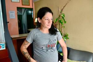Samantha , madre de Tomás Tello, joven asesinado en Santa Teresita.