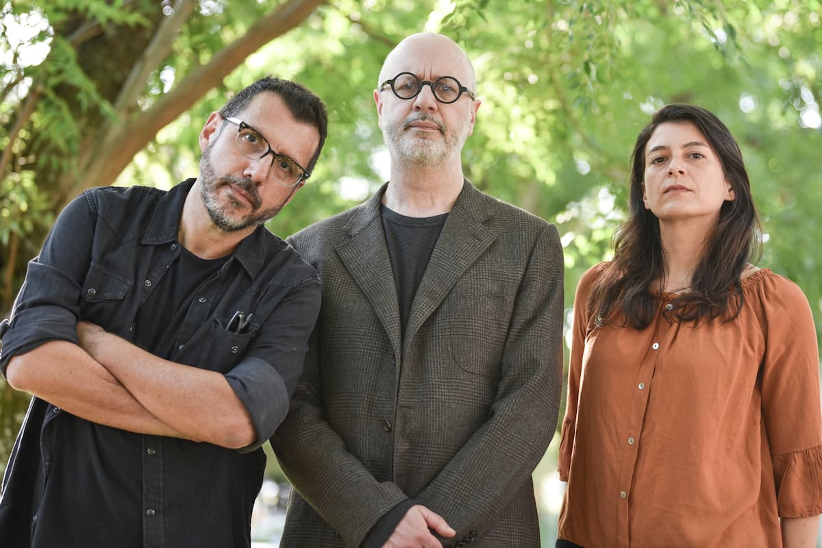 Samantha Schweblin, Rodrigo Fresán y Alberto Fuguet en el festival Leer