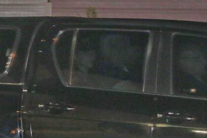 Samid, cuando era trasladado anoche a la aicaidía