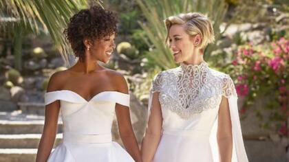 Samira Wiley y Lauren Morelli se conocieron en el set de Orange Is the New Black y se casaron en 2017