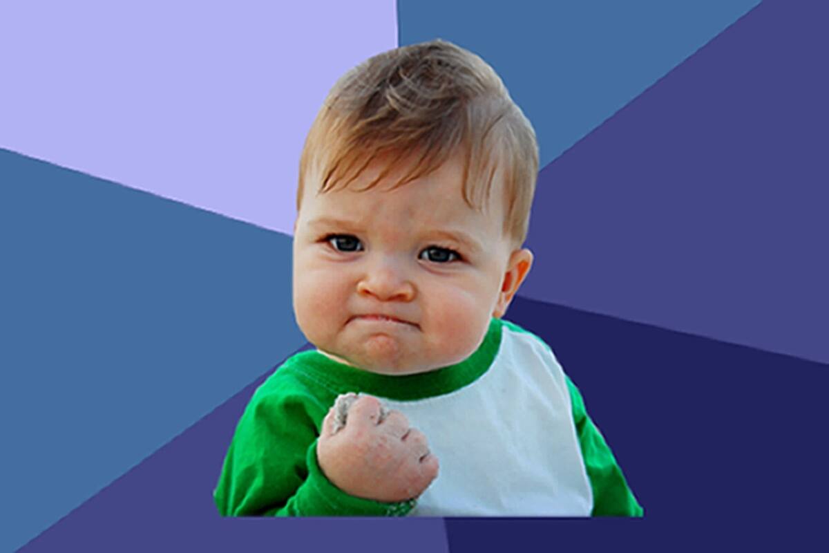 Sammy Griner se transformó en el meme del "niño exitoso" por la foto que tomó su madre en 2007, cuando estaba en la playa