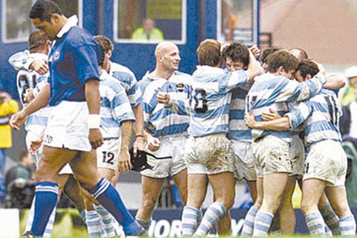 Samoa, personicado en Feanauti, es un recuerdo para los Pumas, que viven su triunfo más esperado; los festejos de Scelzo, Arbizu, Martin, Quesada, Phelan, Simone y Albanese