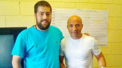 Sampaoli, junto con Fontanet