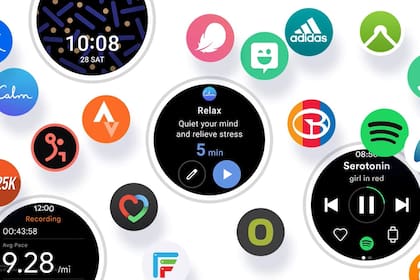Samsung dio un adelanto de cómo será la nueva interfaz para sus relojes ahora que unió su propia plataforma, Tizen, con Wear OS