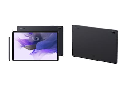 Samsung Galaxy Tab S7 FE, equipada con un lápiz stylus