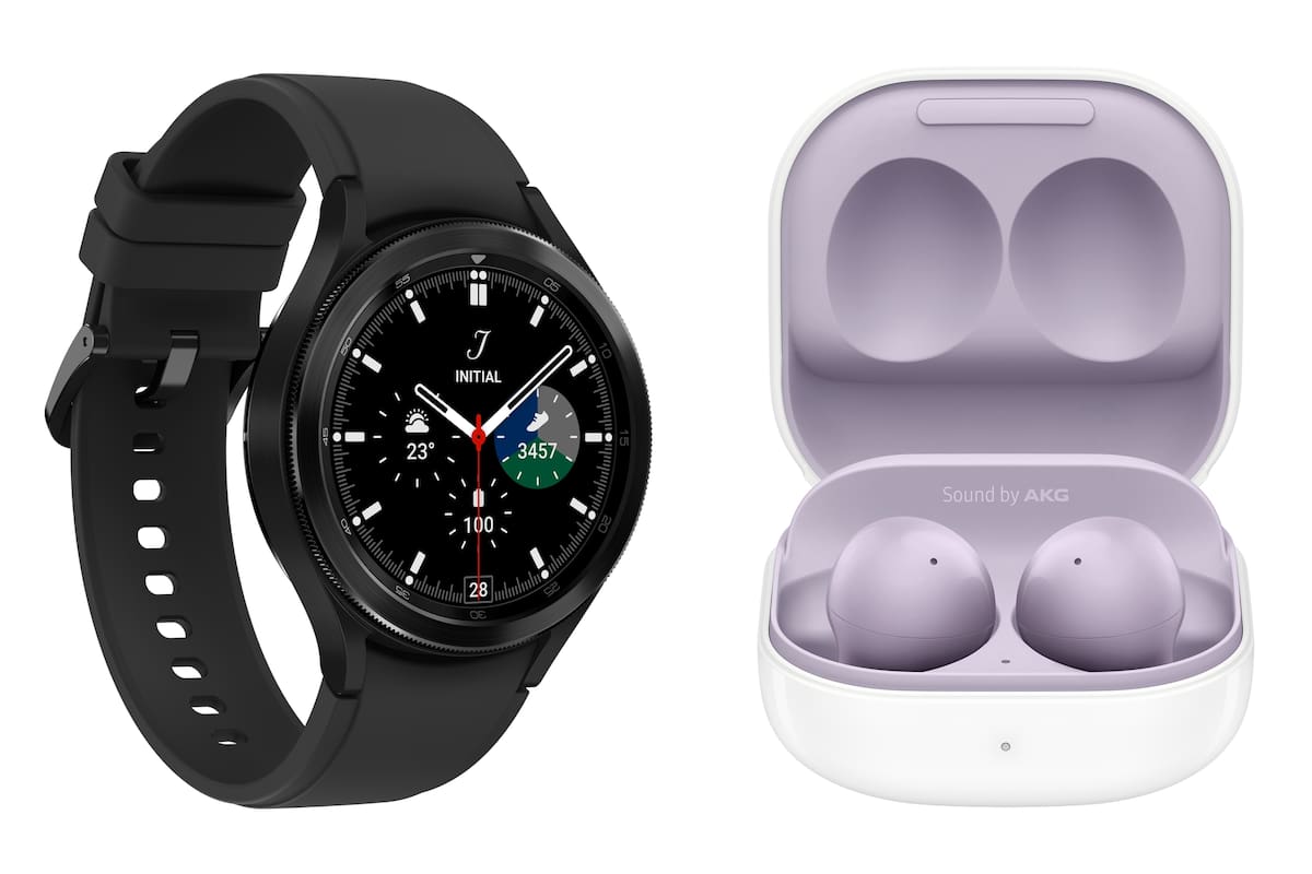 Samsung puso en venta en la Argentina los relojes Galaxy Watch4 y los auriculares Galaxy Buds2