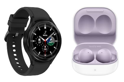 Samsung puso en venta en la Argentina los relojes Galaxy Watch4 y los auriculares Galaxy Buds2