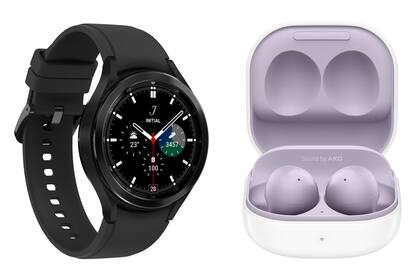 Samsung puso en venta en la Argentina los relojes Galaxy Watch4 y los auriculares Galaxy Buds2