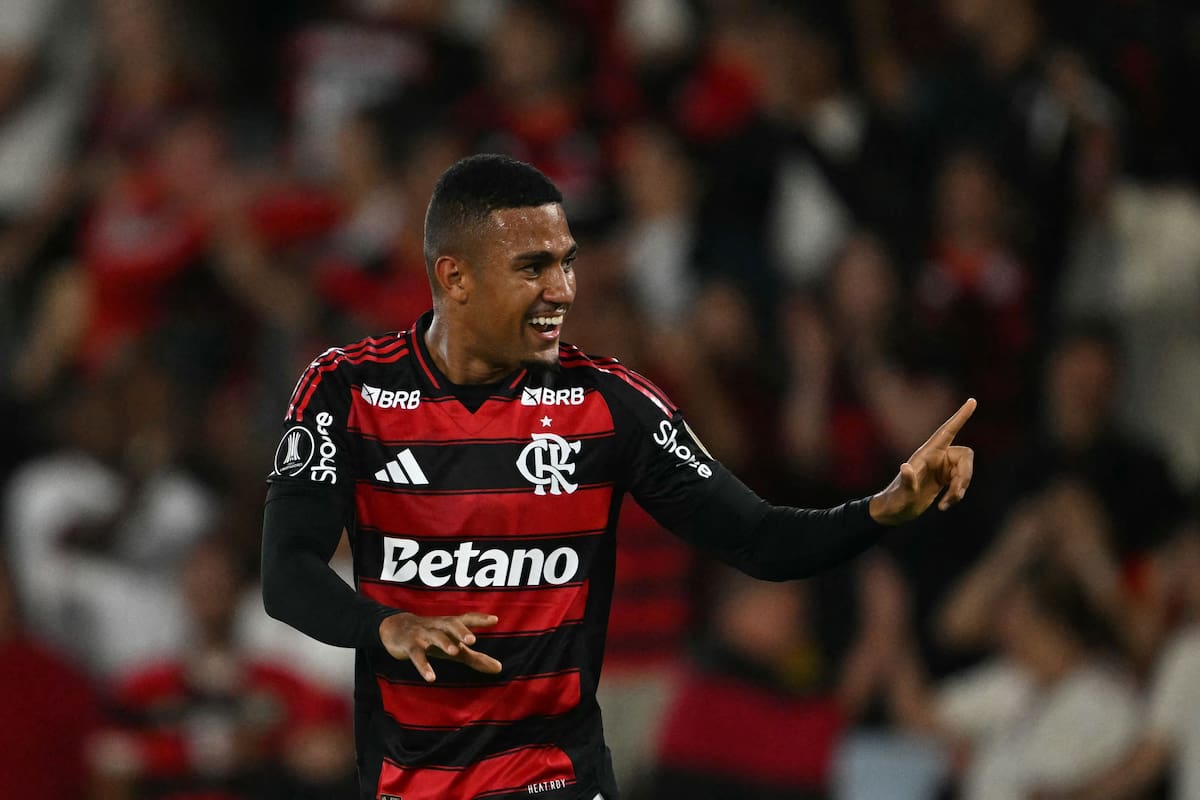 Samuel Lino es una de las figuras de Flamengo, que anhela su quinto título en la temporada