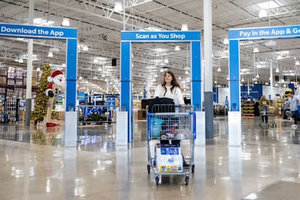 Sam´s Club anunció que añadirá “Just Walk”/“Just Go”, una verificación de Inteligencia Artificial al proceso de compra de sus clientes (Walmart Corporate)