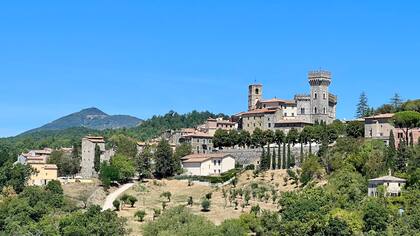San Casciano dei Bagni, Italia.