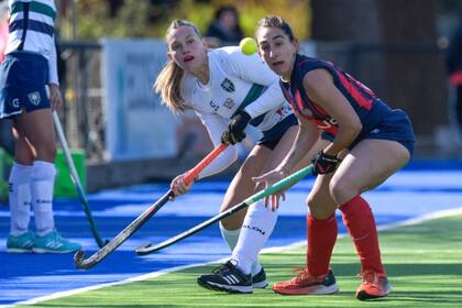 San Fernando A y San Lorenzo se enfrentaron en el Metropolitano de hockey sobre césped femenino