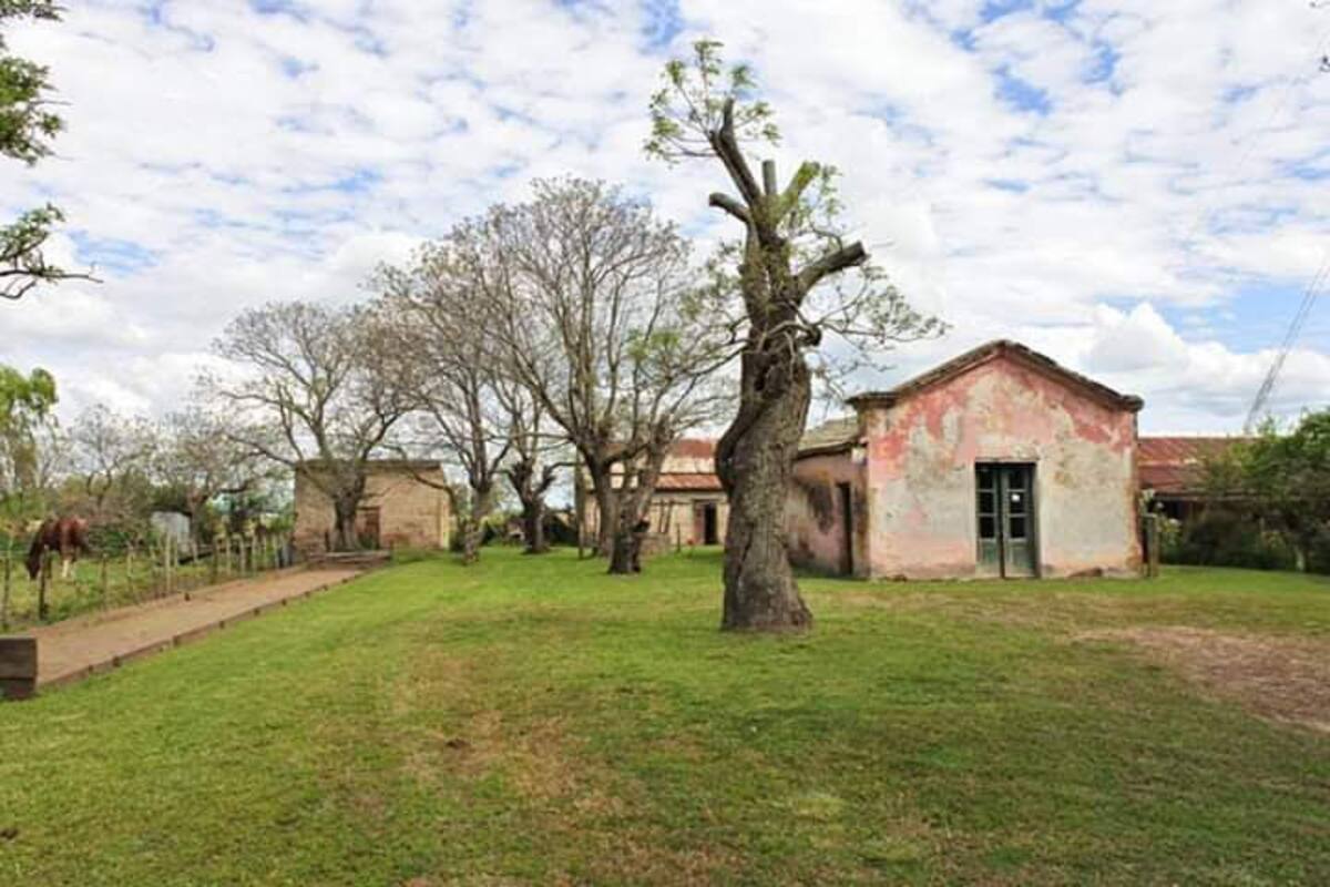 El viejo almacén San Gervasio, con cancha de bochas, en Tapalqué